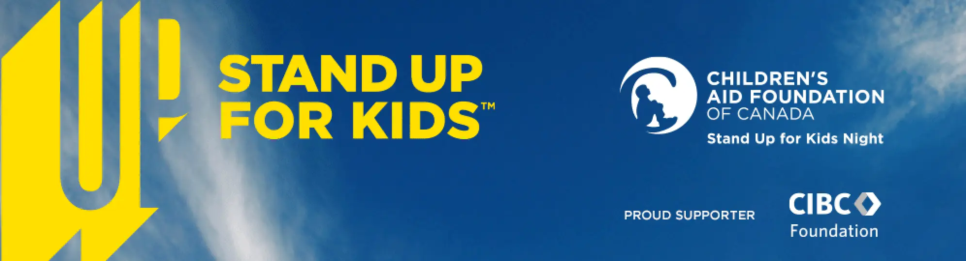 Stand Up for Kids Night banner 2022