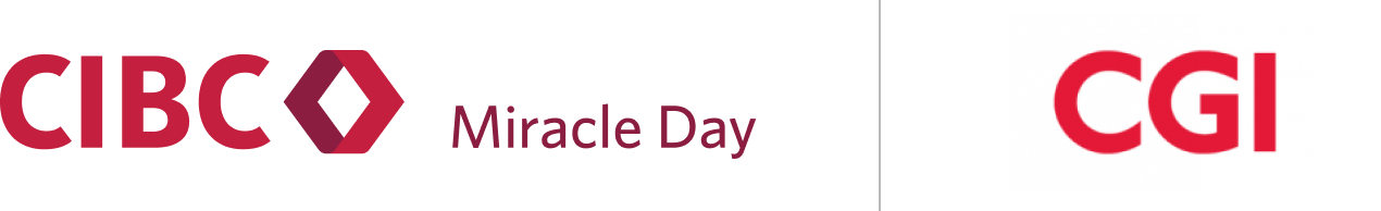 CIBC Miracle Day Fund logo and CGI logo
