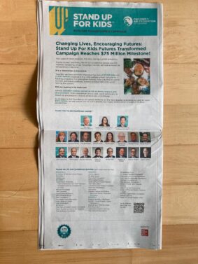 Globe and Mail ad