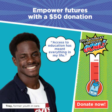 Empower futures with a $50 donation