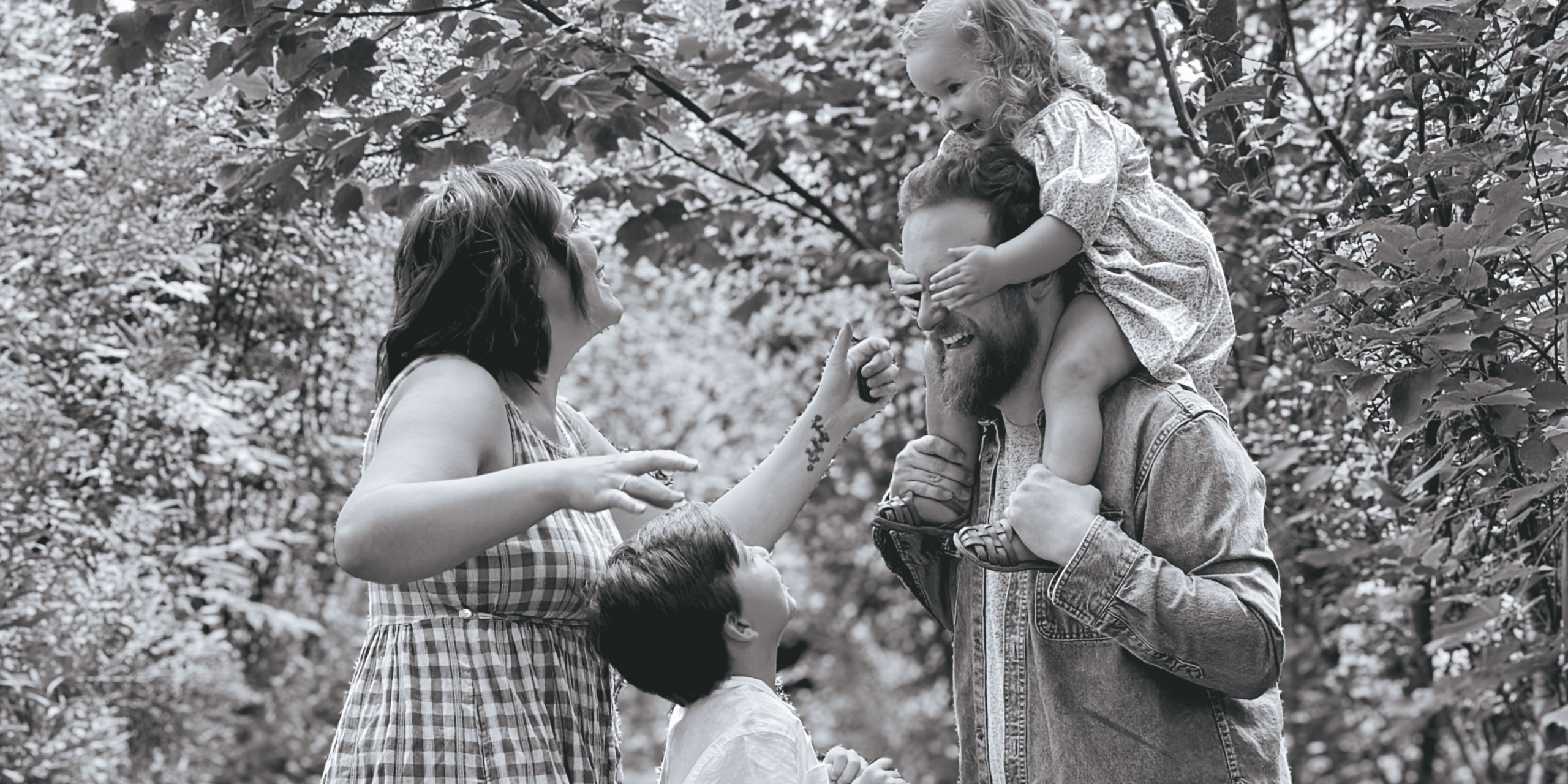 Chantal with her family