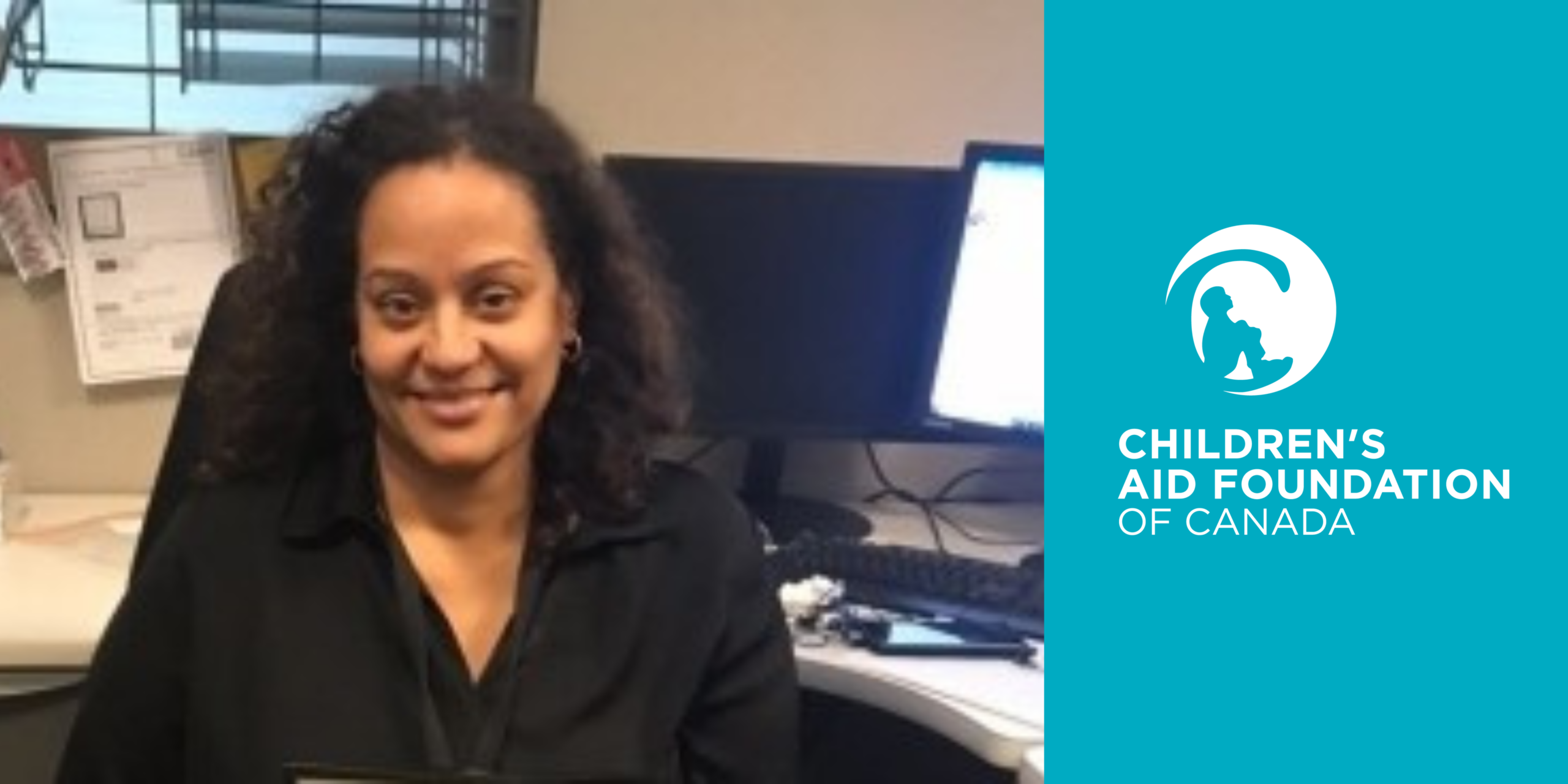 Photo of Laurie-Ann and CAFC logo