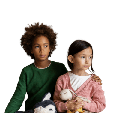 Two children