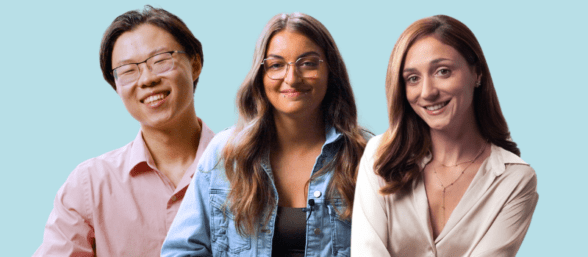 Danielle, Bill and Crystal